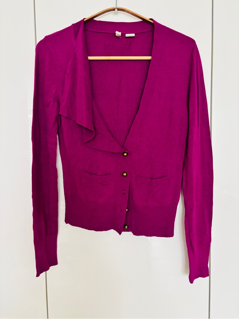 Moth Vibrant Fuchsia Knit Top